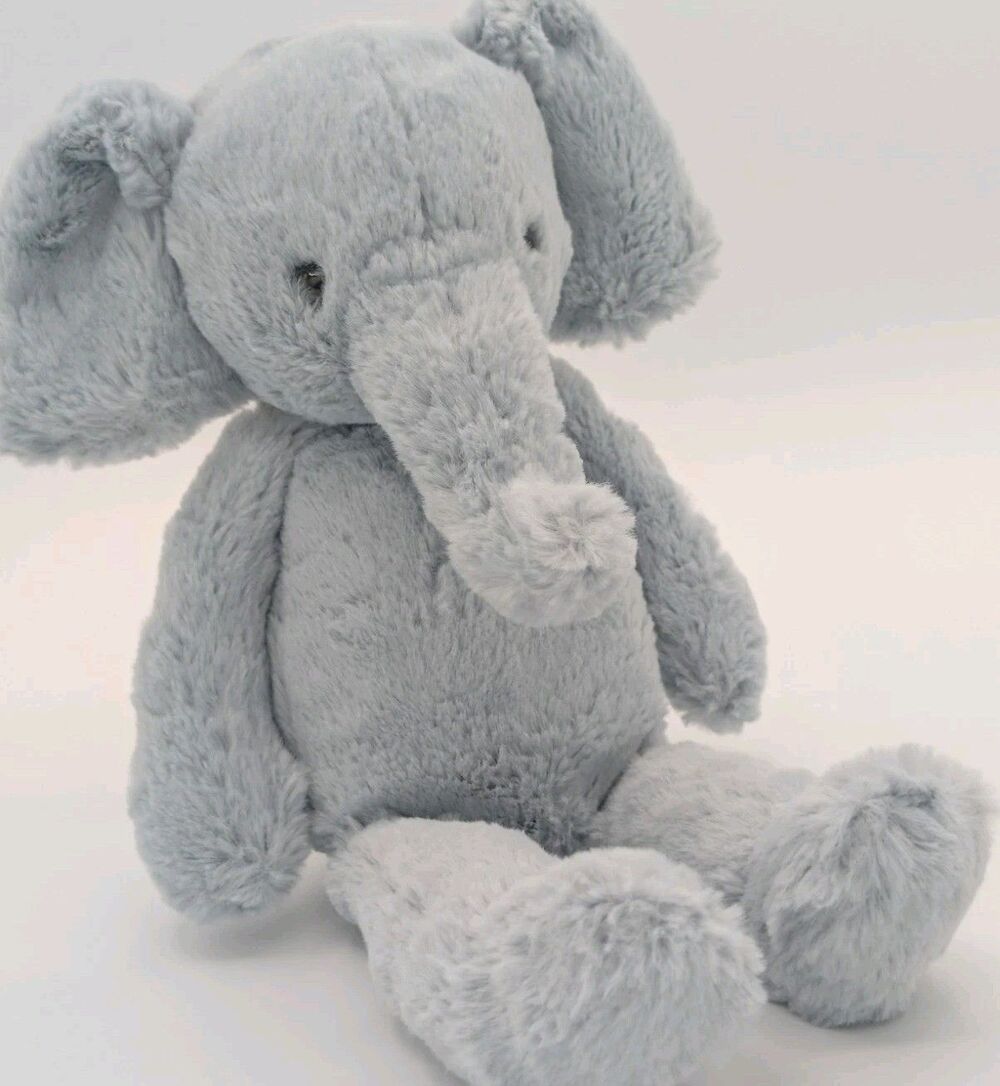 Bobbie Elly Jellycat London Elephant Plush Great Condition 11" Retired Snugglet